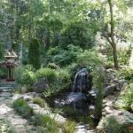 Paths to Waterfalls and Ponds at Giberson Garden